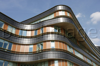 ArGeTon-Fassade in Lelystad Foto 3